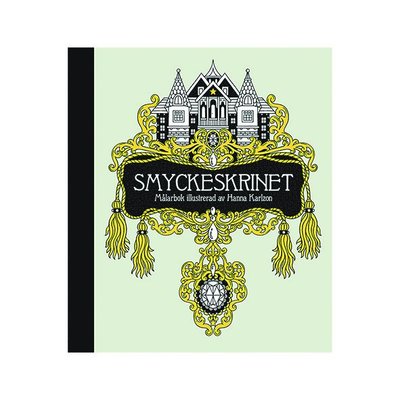 Cover for Hanna Karlzon · Smyckeskrinet - Målarbok (Hardcover Book) (2018)