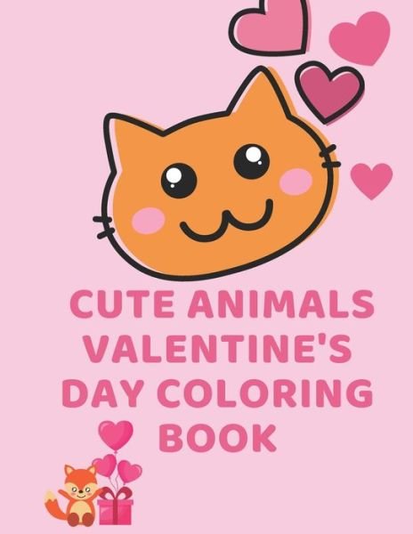 Cover for Poo Poo · Cute Animals Valentine's Day Coloring Book (Pocketbok) (2021)