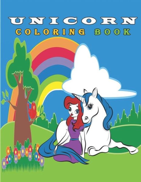 Cover for Unicorn Coloring Book (Paperback Book) (2020)