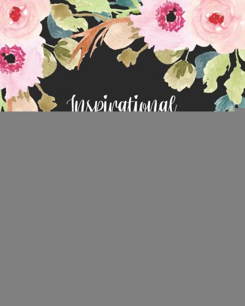 Cover for Laura Akins · Inspirational Florals Adult Coloring Book (Paperback Book) (2020)