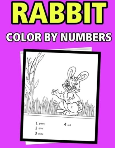 Cover for Salah Activity Book · Rabbit color by numbers (Paperback Book) (2020)