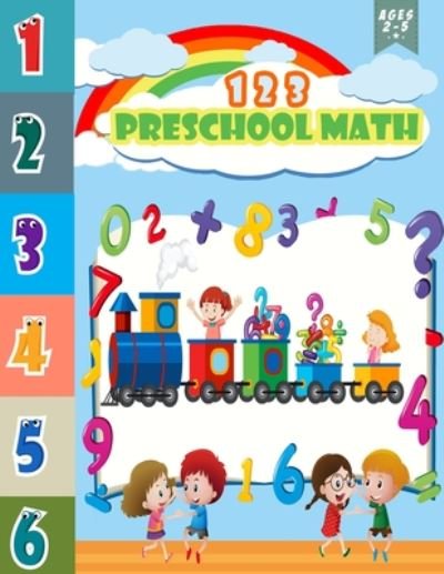 Cover for Bouazza Kids Publishing · 123 Preschool Math (Paperback Book) (2020)
