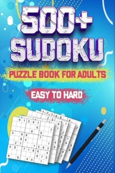 Cover for Elmsleigh Designs · 500 + Sudoku Puzzles Book for Adults (Paperback Bog) (2020)