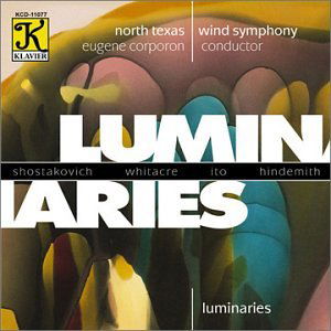 Cover for North Texas Wind Symphony / Corporon · Luminaries (CD) (1996)