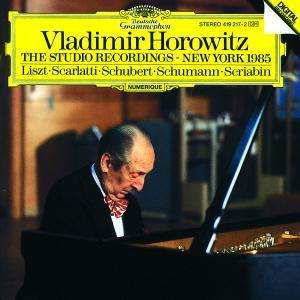 Cover for Vladimir Horowitz · 1985 Studio Recordings (CD) (1990)