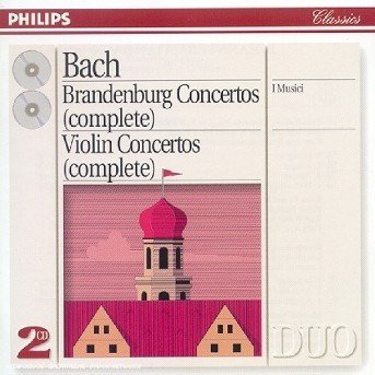 Cover for I Musici · Bach: Brandenburg Concerti / Violin Concertos (CD) (1993)