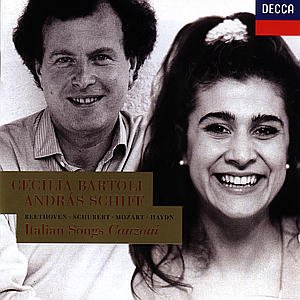 Cover for Andras Schiff · Beethoven, Schubert, Mozart, Haydn: Italian Songs (CD) (1993)