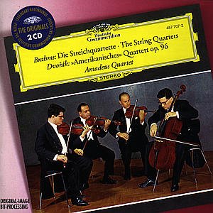 Brahms / Dvorak: String Quarte - Amadeus Quartet - Musiikki - POL - 0028945770727 - perjantai 21. joulukuuta 2001