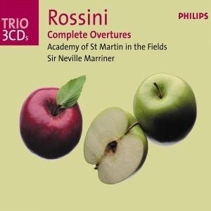 Rossini: Complete Overtures - Asmif / Marriner - Musiikki - CLASSICAL - 0028947396727 - tiistai 5. toukokuuta 1992