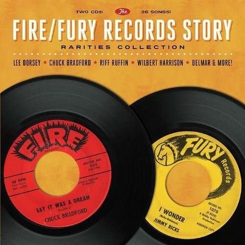 Cover for Fire &amp; Fury Records Rarities Collection (CD) (2014)