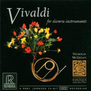 Cover for Vivaldi · Philharmonia Baroquenicholas (CD) (2012)