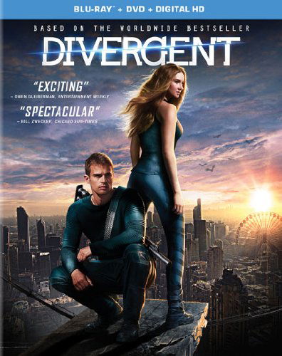 Cover for Divergent (Blu-Ray) (2014)