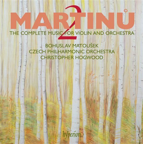 Complete Music for Violin & Orchestra Vol.2 - B. Martinu - Music - HYPERION - 0034571176727 - February 20, 2008