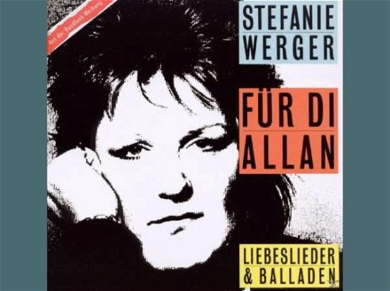 Cover for Stefanie Werger · Fuer Di' Allan (Best Of) (CD) (1987)