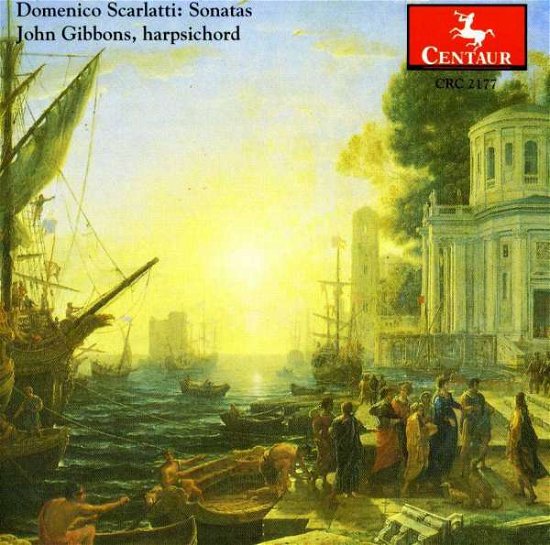 Cover for Scarlatti / Gibbons · Sonatas for Harpsichord (CD) (1995)