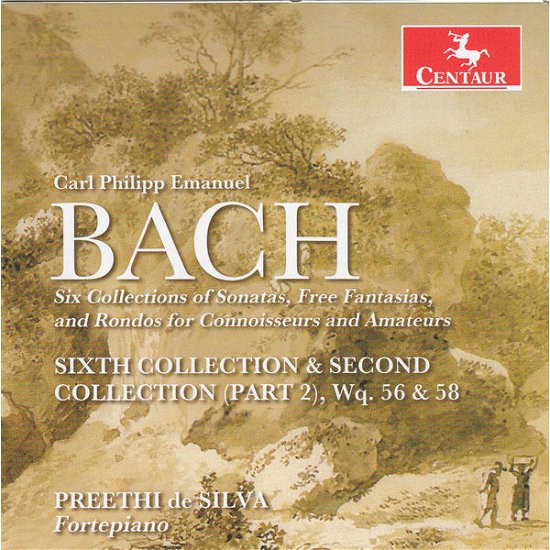 Cover for C.P.E. Bach · Sixth Collection &amp; Second Collection Part 2 (CD) (2014)