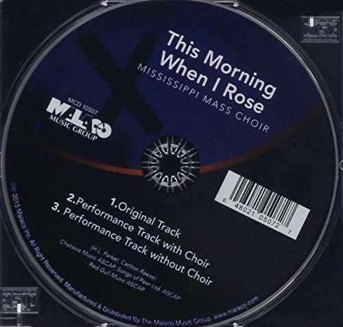 Cover for Mississippi Mass Choir · This Morning when I Rose (CD) (2015)