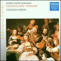 Telemann: Tafelmusik - Collegium Aureum - Music - DEUTSCHE HARMONIA MUNDI / BAROQUE ESPRIT - 0054727746727 - October 6, 1997