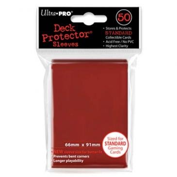 Cover for Ultra Pro · Ultra Pro: Deck Protector Sleeves Red 50 Pcs. (MERCH)