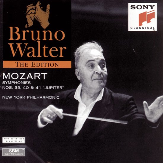 Cover for Mozart / Walter / New York Phil · Symphonies 39-41 (CD) (2010)