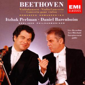 Cover for Perlman Itzhak · Violin Concerto-Romances Nos. 1 &amp; 2 (CD) (1989)