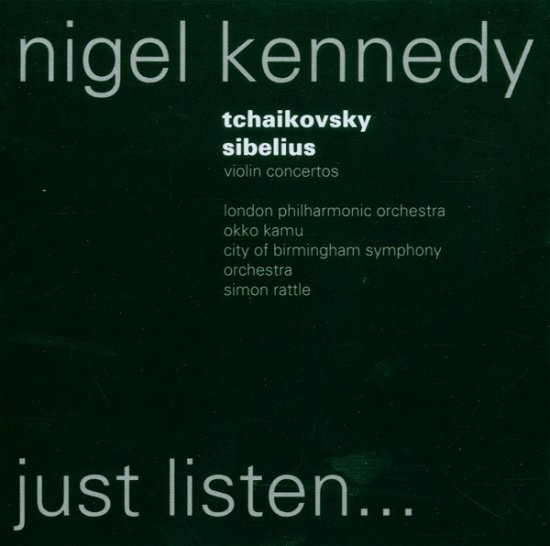 Cover for Kennedy / Rattle / City of Bir · Sibelius / Tchaikovksy: Violin (CD) (2004)