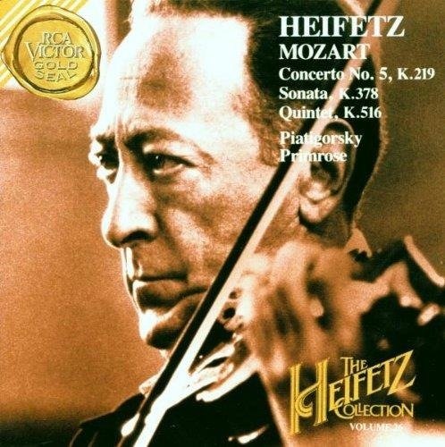 Mozart 26 - Jascha Heifetz - Musikk -  - 0090266175727 - 13. mai 2010