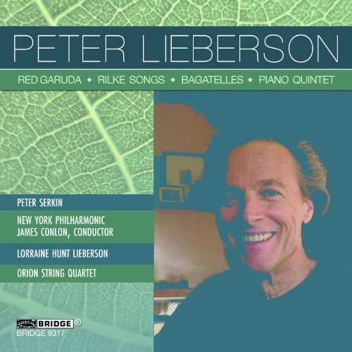 Cover for Lieberson / Lieberson,hunt / Serkin · Reg Garuda (CD) (2010)
