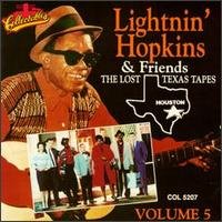 Cover for Lightnin Hopkins · Lost Texas Tapes 5 (CD) (1991)