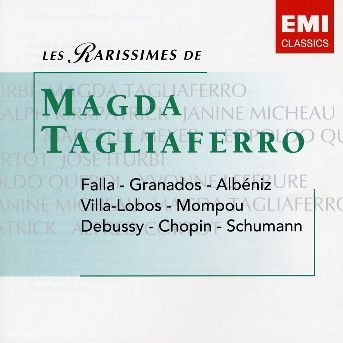 Cover for Magda Tagliaferro · Villa-lobos, Falla, Chopin, De (CD)