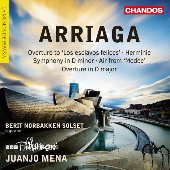 Herminie / Symphony in D Minor / Air from Medee / Overture in - J.C. De Arriaga - Musikk - CHANDOS - 0095115207727 - 21. februar 2019