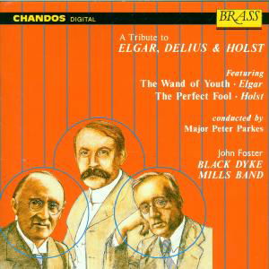 Tribute to Elgar Delius & Holst - Black Dyke Mills Band - Musik - CHANDOS BRASS - 0095115450727 - 9. oktober 1992