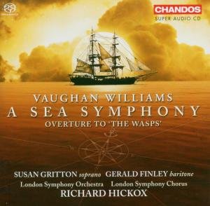Sea Symphony / Ouvert.the Wasps - Gritton / Finley / Hickox / Lso/+ - Muziek - CHANDOS - 0095115504727 - 23 februari 2007