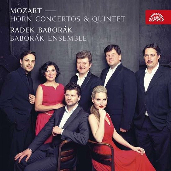 Mozart: Horn Concertos & Quintet - Mozart / Baborak,radek / Baborak Ensemble - Música - SUPRAPHON - 0099925420727 - 14 de octubre de 2016