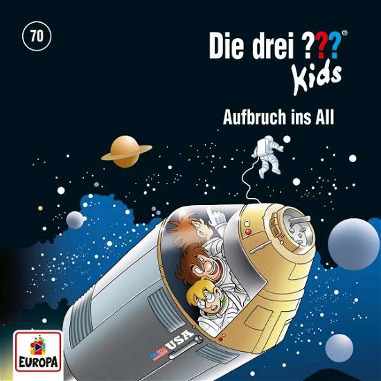 Cover for Die Drei ??? Kids · 070/aufbruch Ins All (CD) (2019)