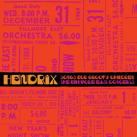 Songs for Groovy Children: The Fillmore East Concerts - The Jimi Hendrix Experience - Música - LEGACY - 0190759827727 - 22 de noviembre de 2019