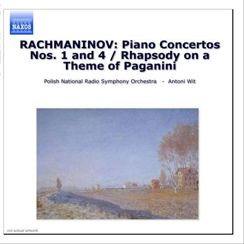 Cover for Biret,idil / Wit,antoni / Pnrso · RACHMANINOV:Piano Con.No.1&amp;4 (CD) (2001)