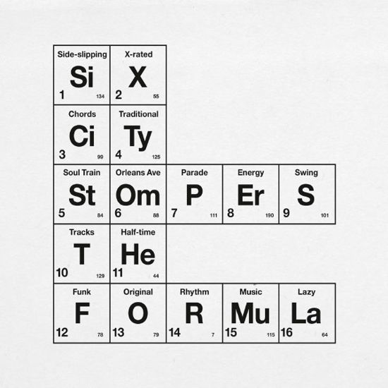 Cover for Six City Stompers · The Formula (CD) (2019)