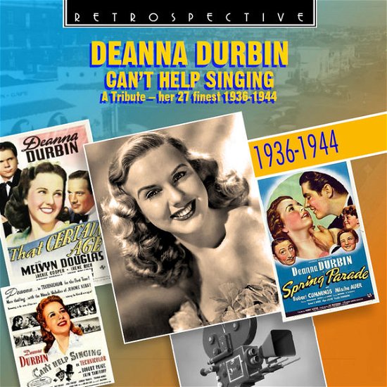 Cover for Deanna Durbin · Can't Help Singing (CD) (2014)