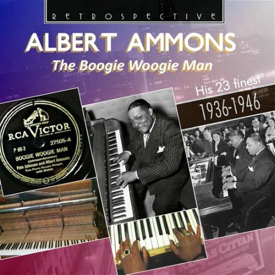 Cover for Albert Ammos · The Boogie Woogie Man (CD) (2020)