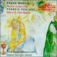 Cover for Poulenc (Christ Church Cathedral Choir / Darlington) · Mass in G (CD) (1992)
