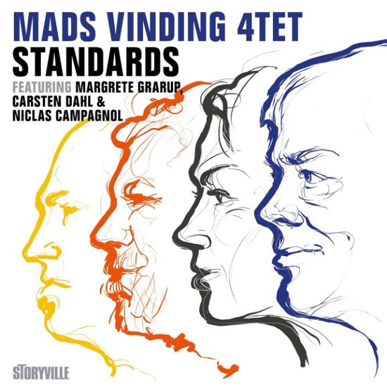 Cover for Mads Quartet Vinding · Standards (CD) (2017)