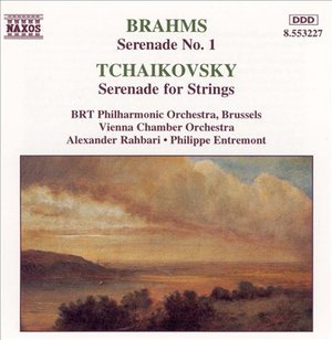 Cover for Tchaik.:Brahms-Brahms-Tchaikovsky: Serenades · BRAHMS-TCHAIKOVSKY: Serenades *s* (CD) (1996)