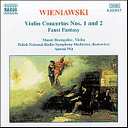 Cover for H. Wieniawski · Violin Concerts Nos.1 &amp; 2 (CD) (1997)
