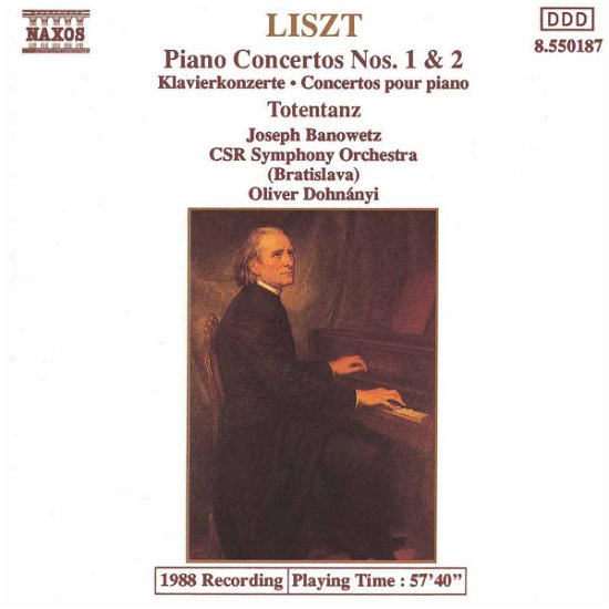 Piano Concerto 1 & 2 / Totentanz - Liszt / Banowetz / Dohnanyi - Musik - NCL - 0730099518727 - 15. Februar 1994