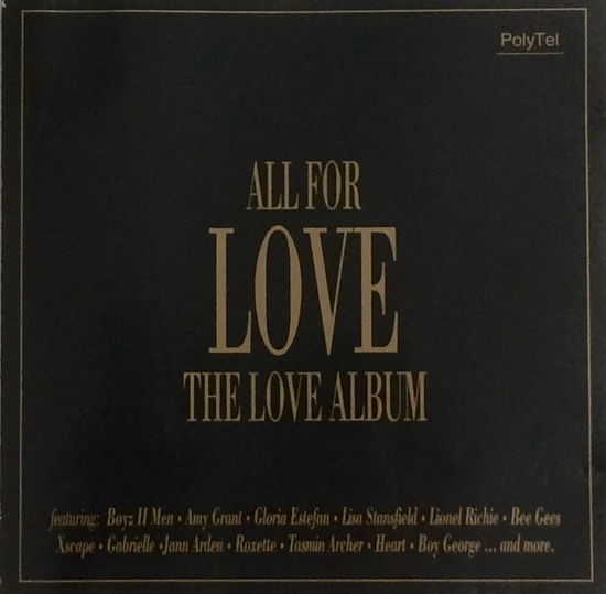 Cover for Various Artists · Various Artists - All For Love (CD)