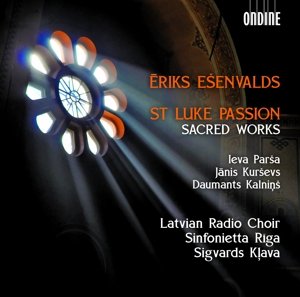 Cover for Esenvalds,eiks / Ezeriete,ieva / Paegle,liga · Eiks Esenvalds: St. Luke Passion &amp; Sacred Works (CD) (2016)