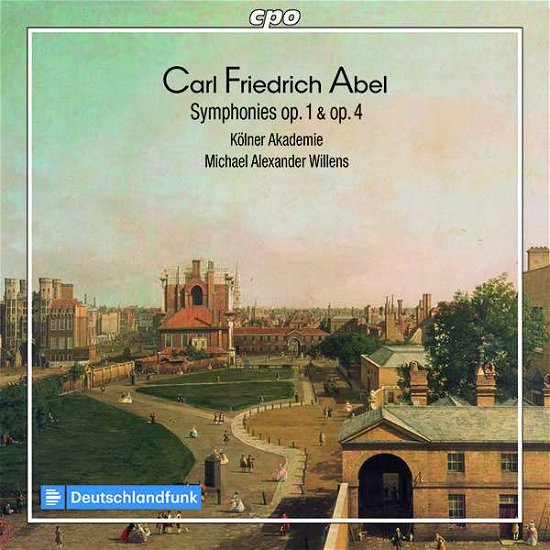 Cover for Kolner Akademie / Willens · Abel / Symphonies Op 1 &amp; Op 4 (CD) (2017)