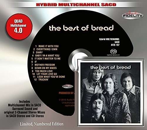 Best of - Bread - Musik - AUDIO FIDELITY - 0780014219727 - 17. februar 2015