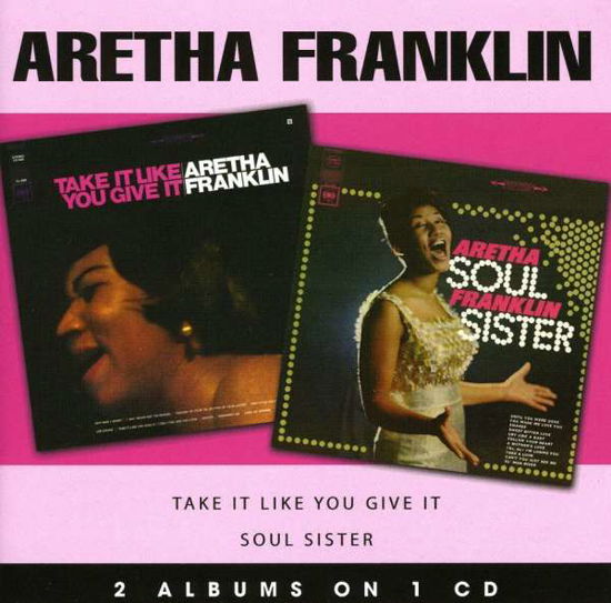 Cover for Aretha Franklin · Soul Sister / Take It Like You G (CD) (2011)